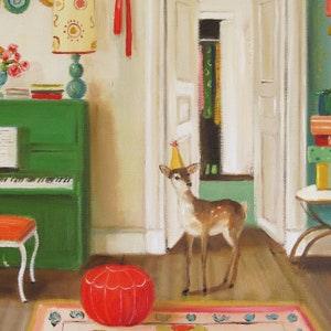 For He's A Jolly Good Fellow. Art Print. Janet Hill Studio image 2