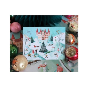 Joyeux Noel. Christmas Card. SKU JH1215