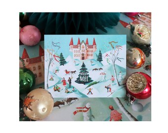 Joyeux Noel. Christmas Card. SKU JH1215