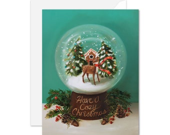 Have A Cozy Christmas. Boxed Set of 8 Cards.