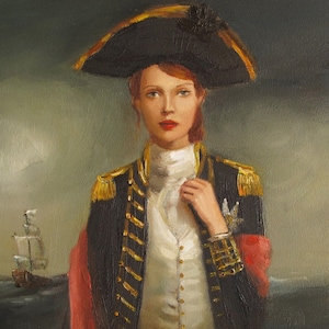 Her Face Launched A Thousand Ships Art Print Janet Hill Studio Etsy