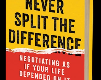 Nunca divida a diferença: negociando como se sua vida dependesse disso ( E_book )