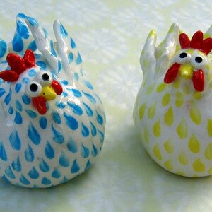 Chicken salt and pepper shakers image 1