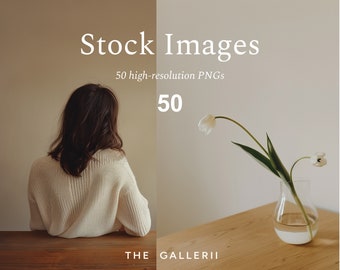 Stock Image Collection, Minimalist Aesthetic Images, Faceless Social Media Marketing, Lifestyle Home Photo Bundle, Ai Photo Stock, DFY.