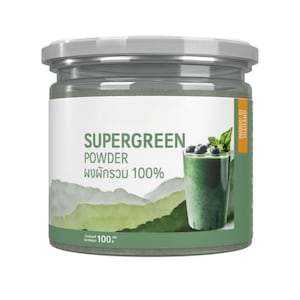 SUPERGREEN POWDER  Spray Dry Energizing Blend of Kale, Spinach, Wheat, Barley, Alfalfa, and Centella asiatica