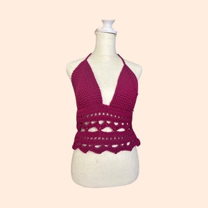 Crochet Halter Top