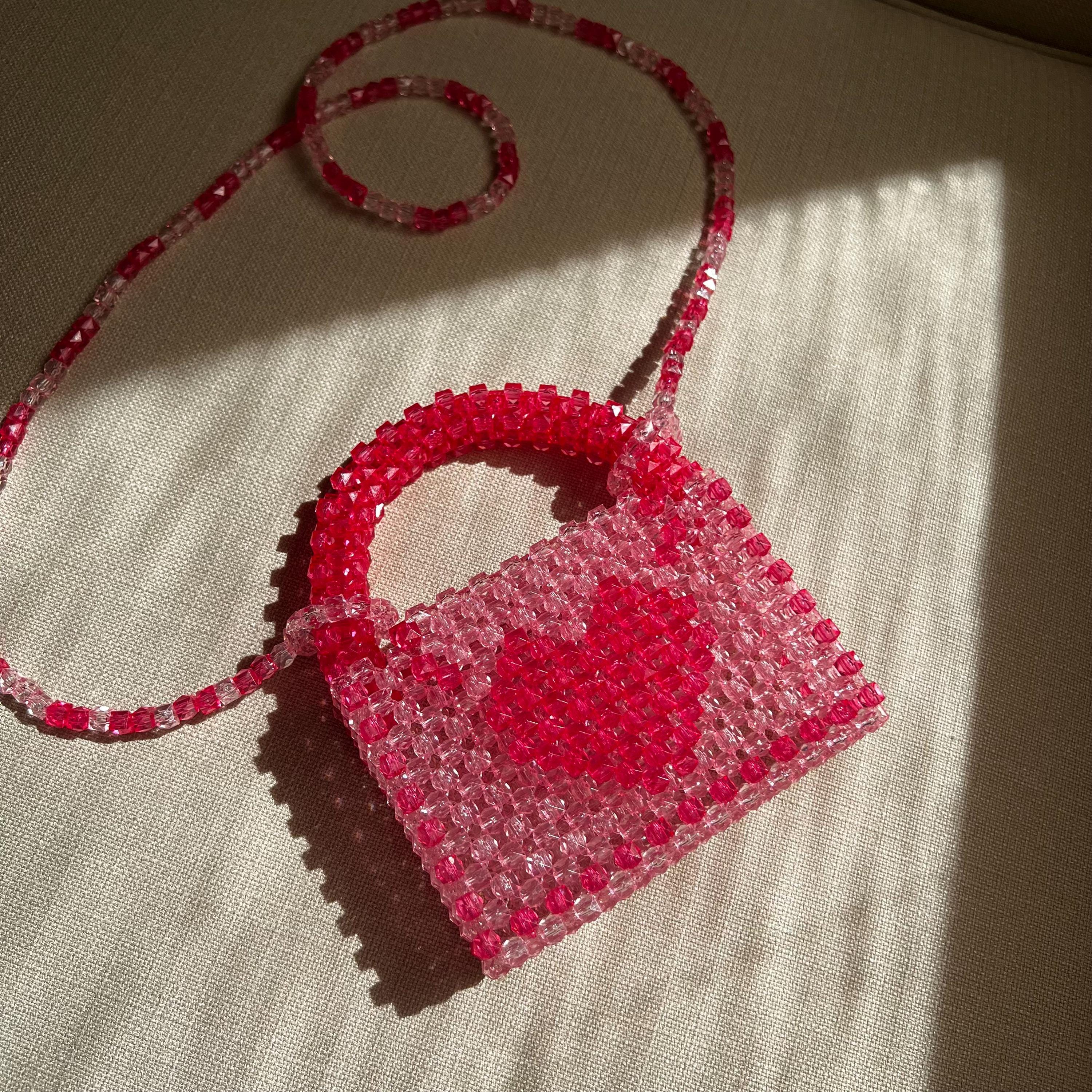 ブルー　HUMAN MADE HEART BEADED BAG HUMAN MADE HEART BEADED BAG – HUMAN MADE Inc.
