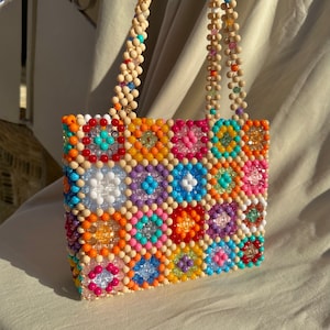 かごバッグ [OUNCE] bangb handmade bag QTKJ Straw Bag, Crossbody Bags for Women, Bohemian Handmade