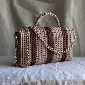 Red - Handcrafted Cotton Small Hand Bag 05