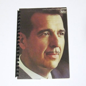 Recycled Vintage Record Album LP Cover Notebook For Tennessee Ernie Ford Fans! Vintage Gospel Memo Pad Doodle Sketch Table Decor Gift Giving
