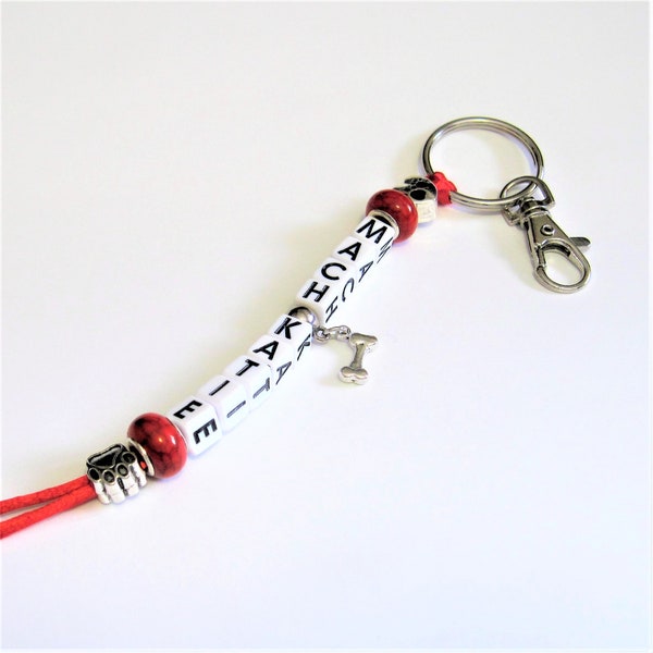 Bag Tag Dog Agility Obedience Therapy Personalized Titles Prefix Suffix Carrier Crate Kennel Zipper Pull Keychain Identity Trials Gear Shows