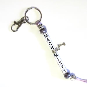Dog Brag Tag Agility Obedience Therapy Personalized AKC Title Prefix Suffix Carrier Crate Kennel Zipper Keychain Identity Trials Gear Bag