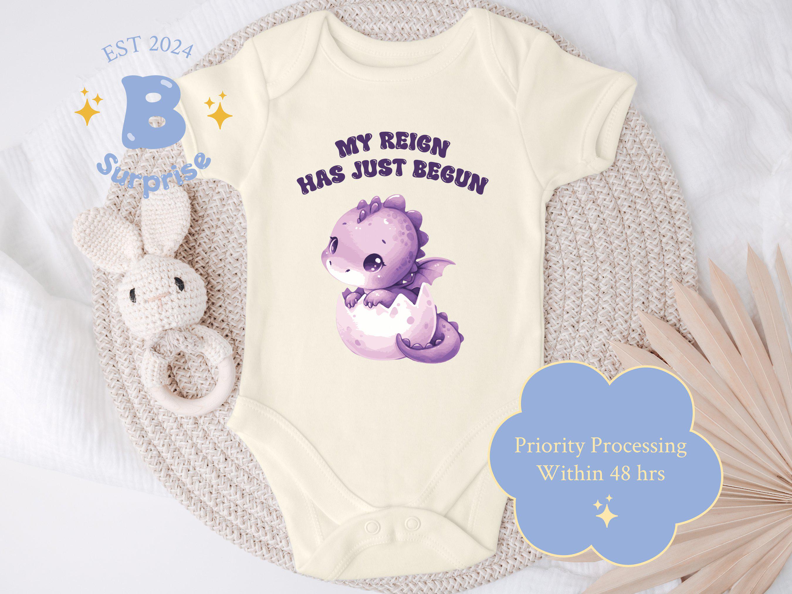 Purple Dinosaur Onesie