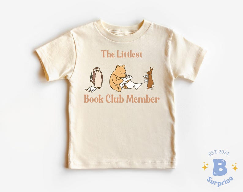 Body bébé Winnie l'Ourson classique : Body membre du club de lecture Littlest® image 2