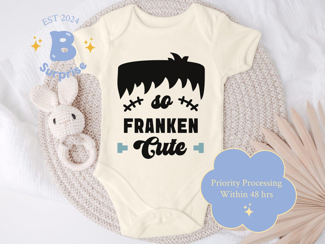 So Franken Cute Shirt, Halloween Kids Shirt, Halloween Toddler Shirt, So Franken Cute Shirt
