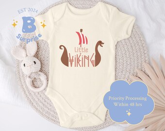 Viking Ship Baby Onesie®: Nordic Infant Outfit