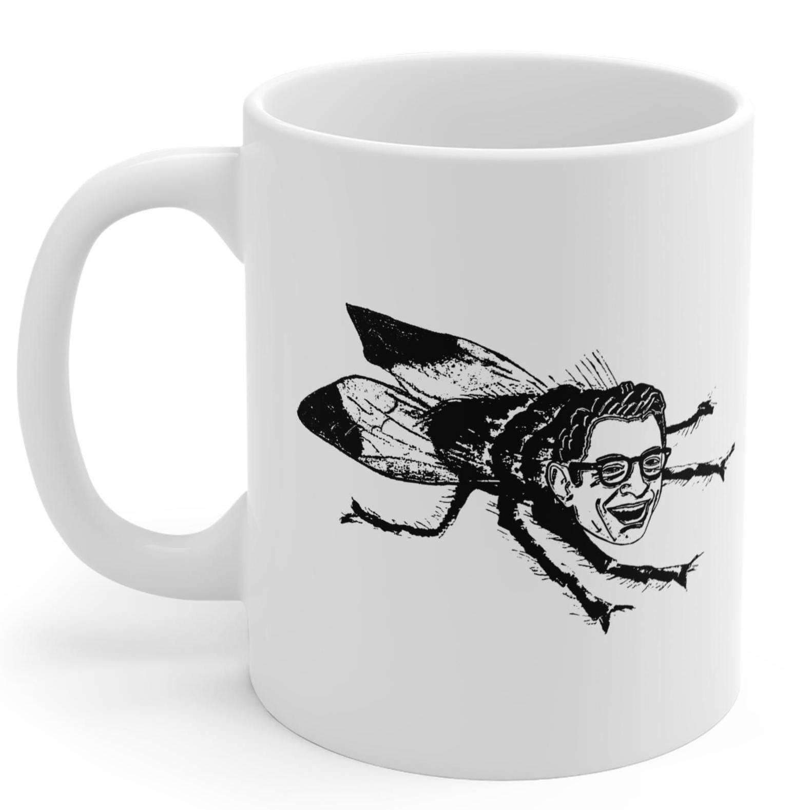 Jeff Goldblum 'The Fly' Movie Mug: David Cronenberg, Horror Film Gift, Funny Tea Cup