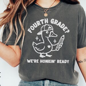 Comfort Colors Fourth Grade Teacher Shirt, Fourth Grade Squad, 4th Grade Team Teacher T-Shirt, Fourth Grade Crew, Elementary School T-shirt