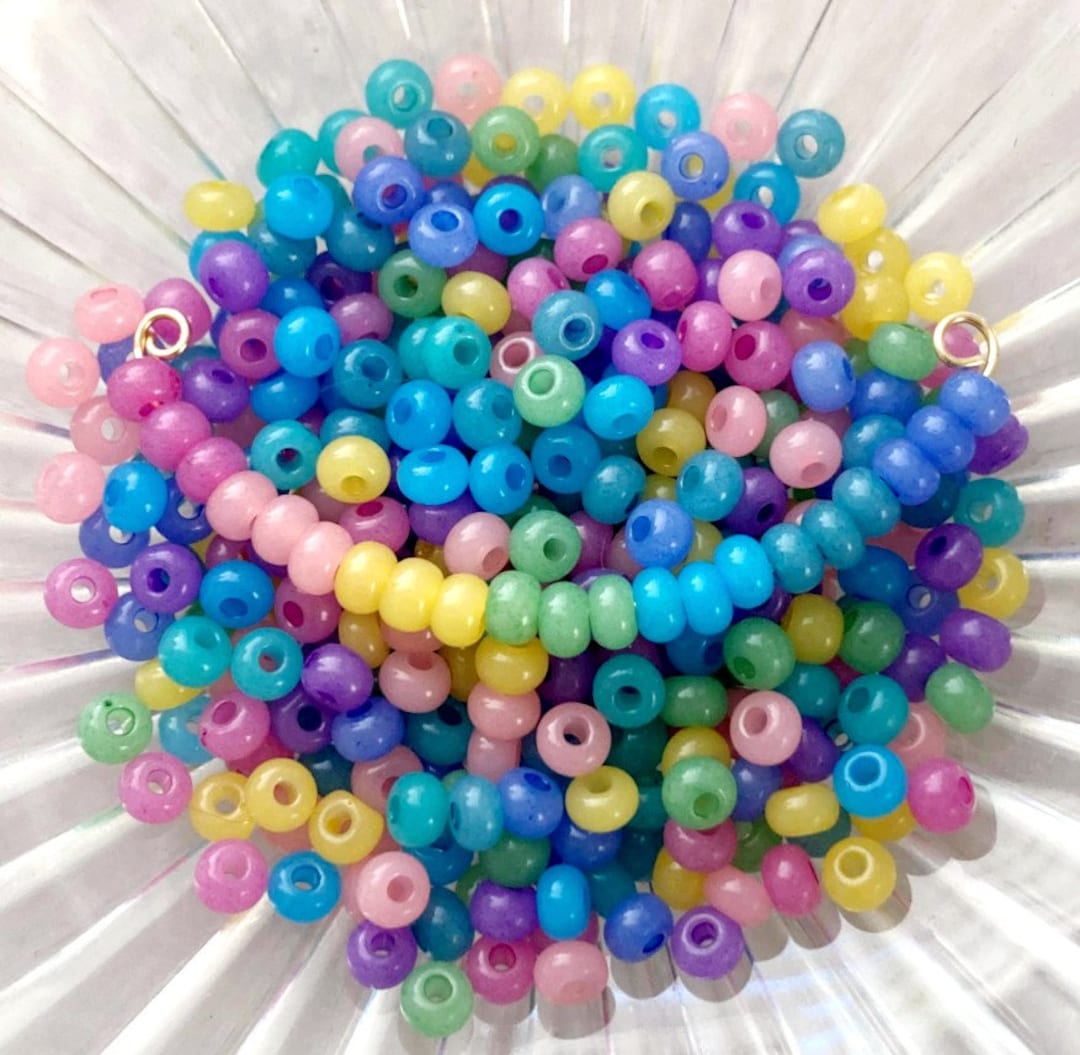 Size 6/0 Czech Glass Seed Beads - 10 Bags Assorted Colors For Jewelry Making & Crafts 2 thumbnail image