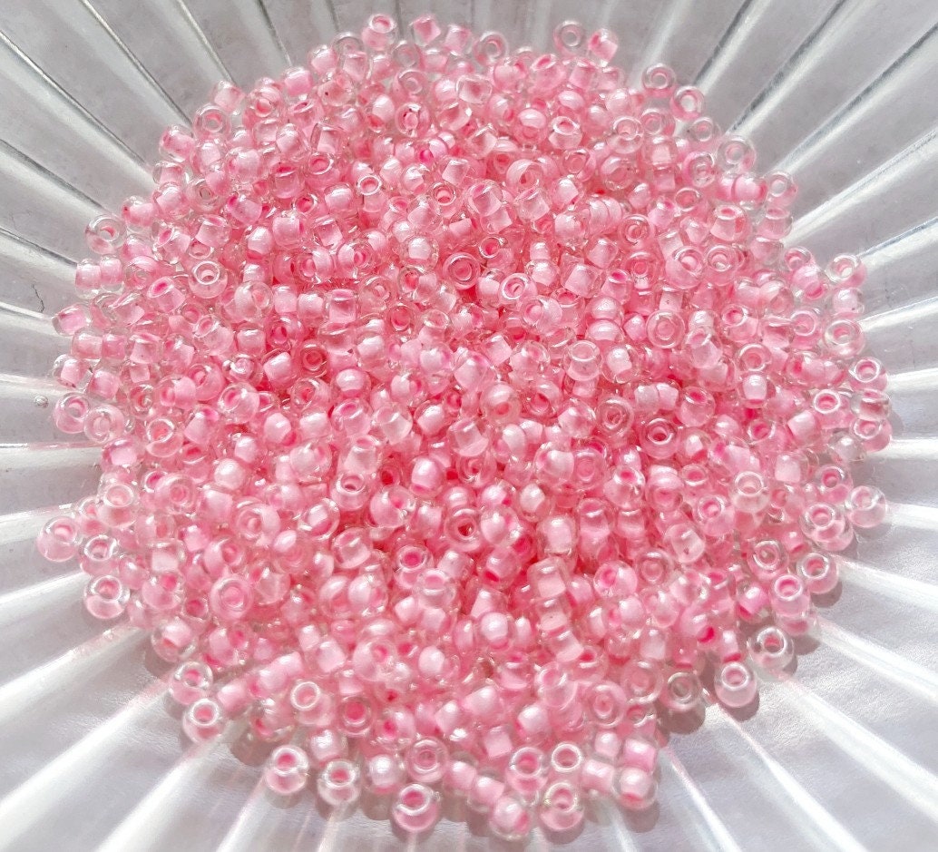 24 grams Czech glass Preciosa Rocaille 6/0 seed beads - opaque