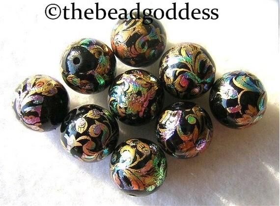 BESTSELLER 12mm WHOLESALE 9 Japanese TENSHA Beads Iridescent