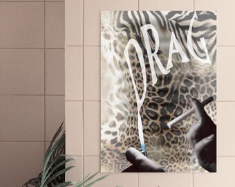 DRAG Trendy Aesthetic Wall Art