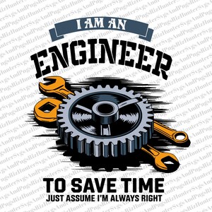 Mechanical Engineer SVG PNG Bundle: Funny Engineering Designs (digital ...