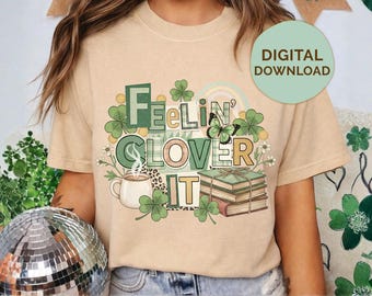 Día de San Patricio PNG / Día de San Patricio de moda / Retro / Popular / Día de San Patricio divertido / Sarcástico / Trébol / Afortunado / DTF