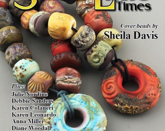 February 2021 Soda Lime Times Lampworking Magazine with Sheila Davis -  (PDF) - by Diane Woodall