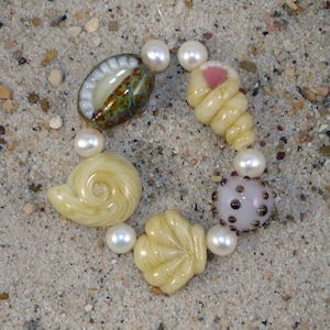 Lampwork Bead Tutorials - Seashell Collection (Two volumes) by Diane Woodall and Becky Mason