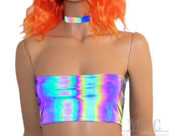 reflective clubwear