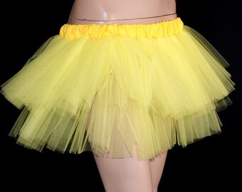 neon pink tulle skirt