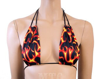 flame bralette