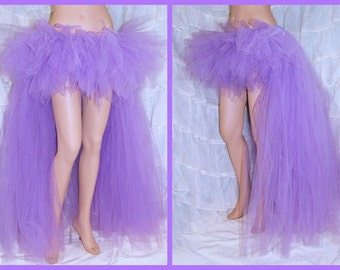 Pastel Lavender Purple trashy bustle TuTu MTCoffinz ALL SIZES