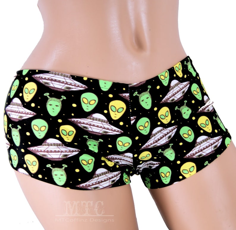 alien booty shorts