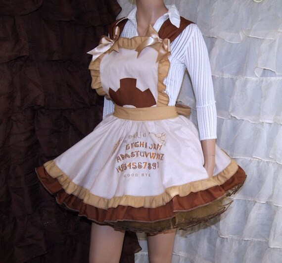 SteamPunk Ouija Board Pinafore Apron Costume Skirt Adult ALL Etsy