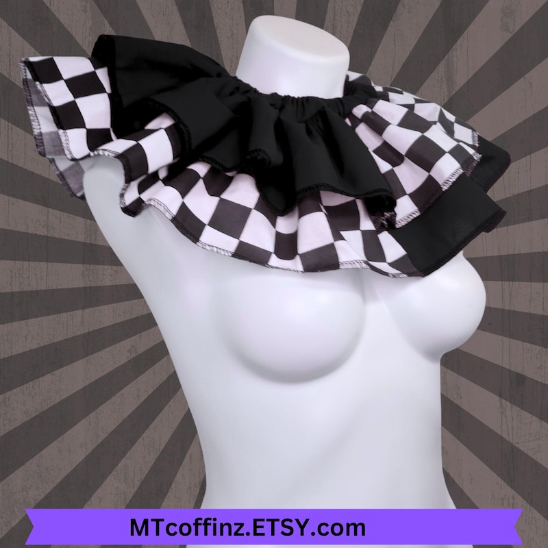 Jester Neck Ruff - Etsy