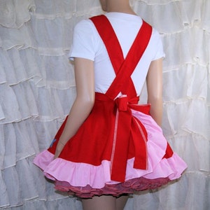 Reese Anime Cosplay Pinafore Apron Costume Skirt Adult ALL Sizes MTCoffinz image 4