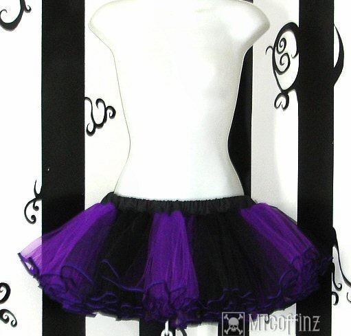 Purple Black Striped Gothic Ballerina Tutu Skirt All Sizes - Etsy