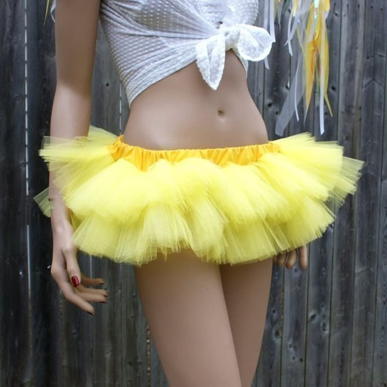 Sunshine Yellow Micro mini TuTu adult ALL SIZES MTCoffinz image 1