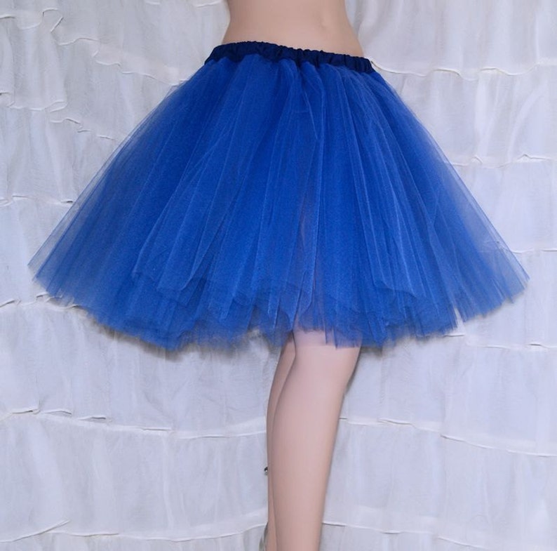 royal blue tutu skirt for adults