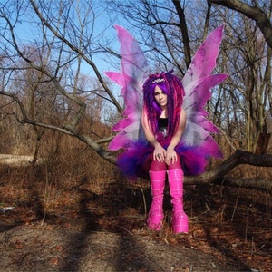 Cheshire Cat Pink Purple trashed ragged Adult ALL SIZES MTCoffinz