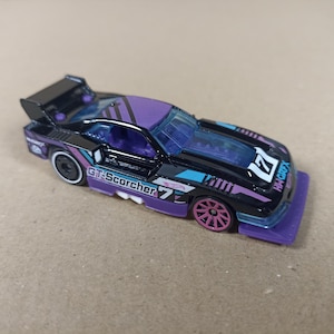GT Scorcher - HW Let's Race Netflix - 2024 - Hot Wheels - 1/64 Diecast - los, geen kaart