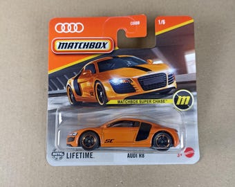 Audi R8 - Super Chase - Matchbox - Escala 1/64