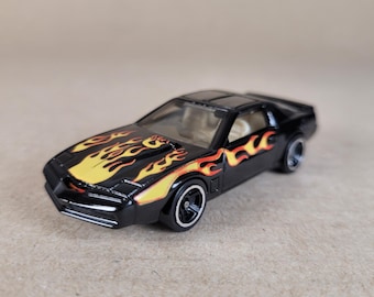 Knight Rider KITT with Flames - Hot Wheels - 1/64 Diecast