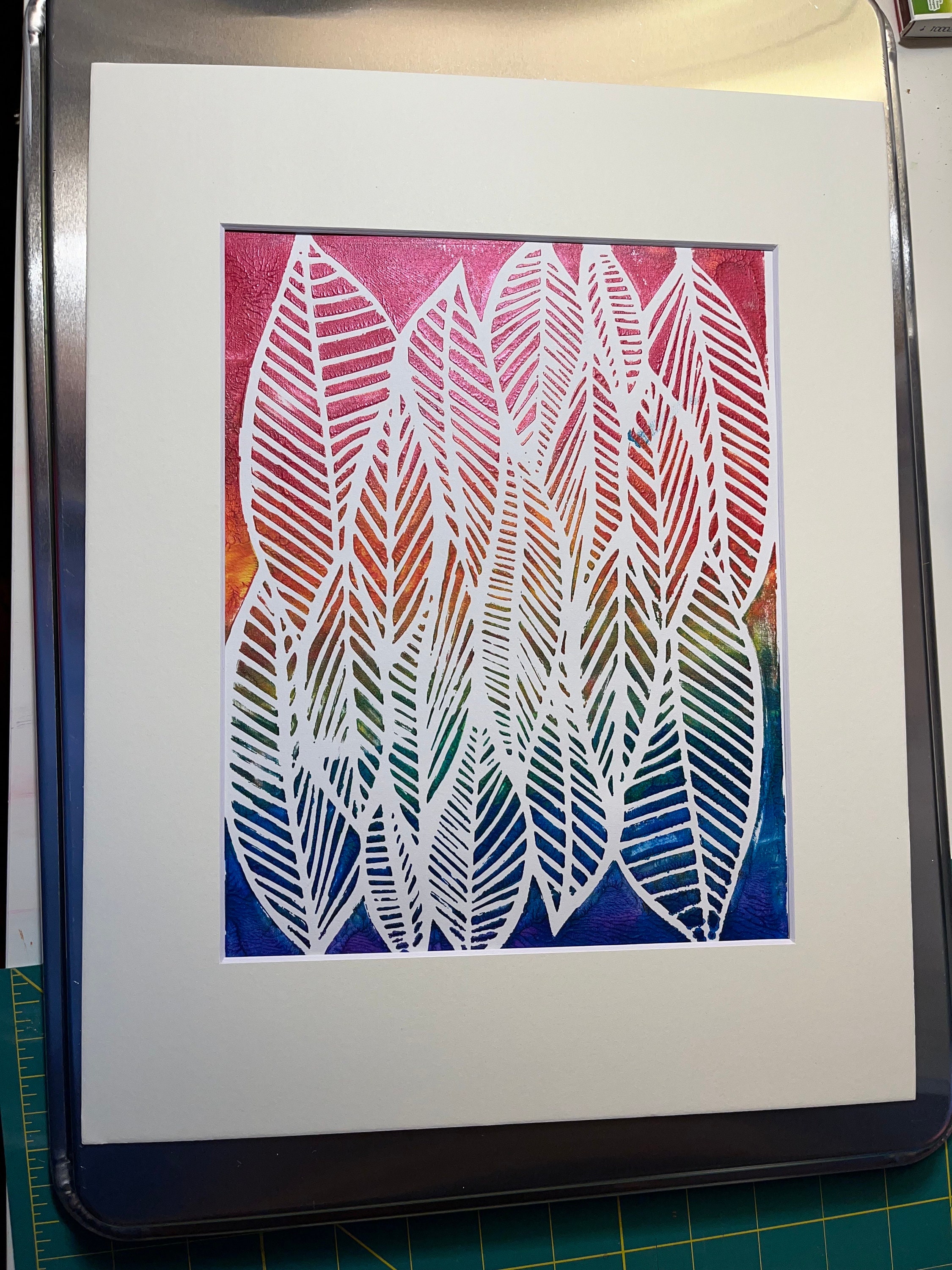 Art print: PRIDE Leaves