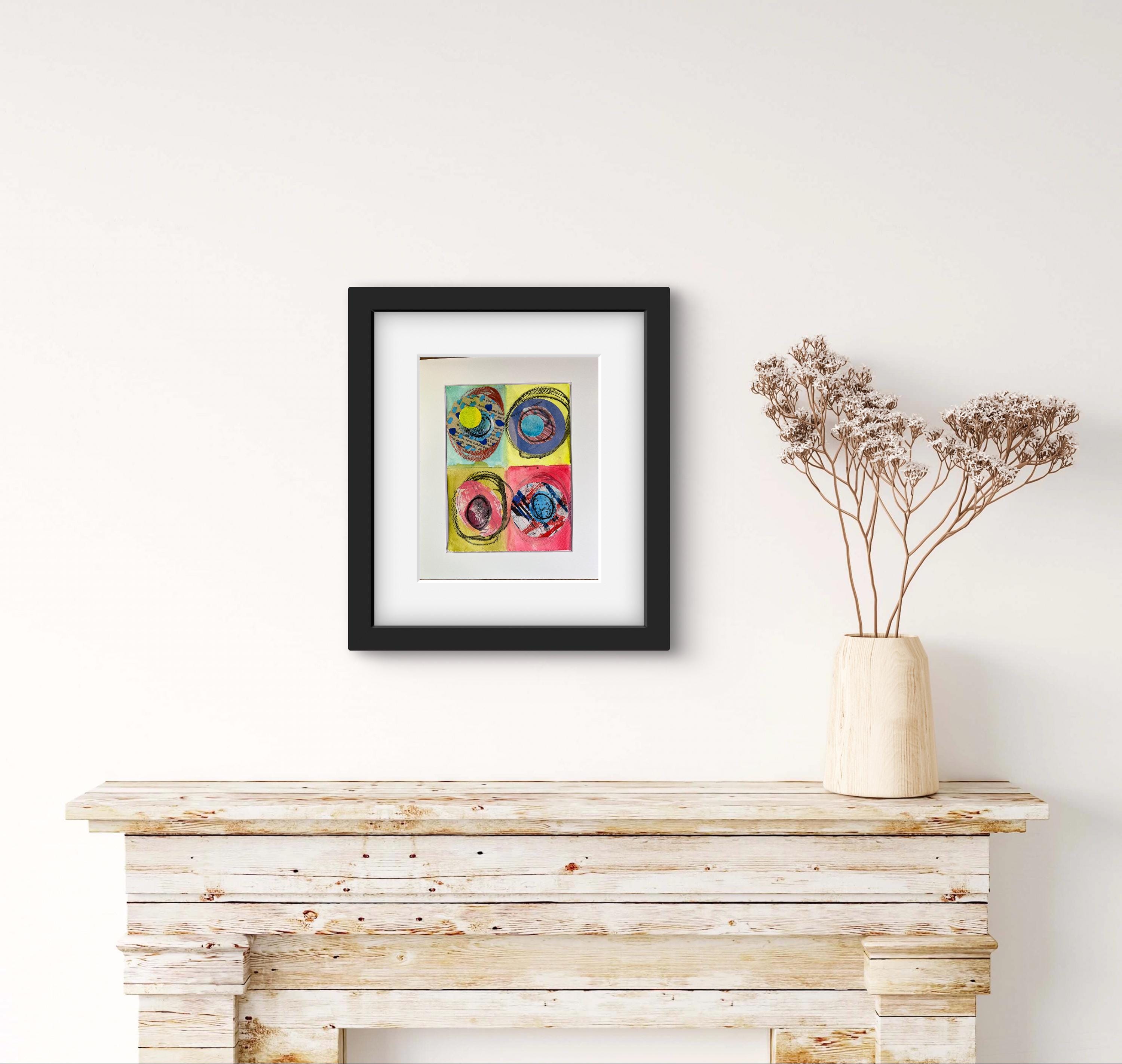 Mixed Media Abstract Art ready to frame - Thumbnail 5