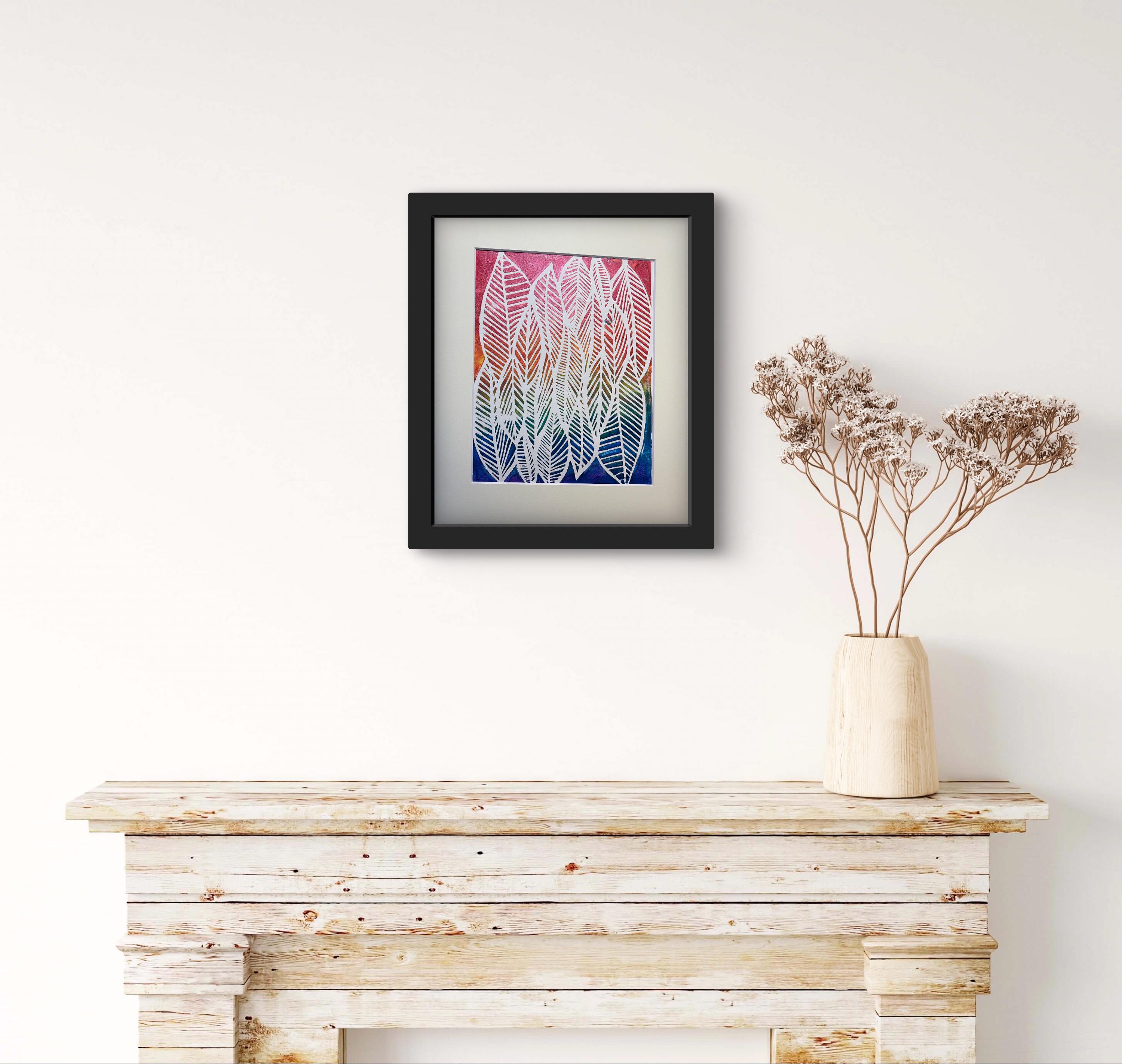 Art print: PRIDE Leaves - Thumbnail 2