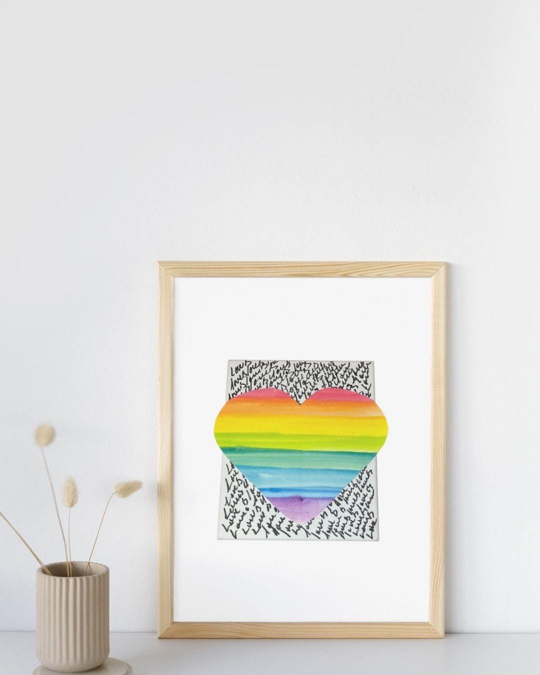 Love is Love Rainbow Heart - Thumbnail 2