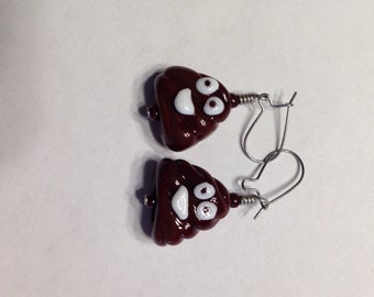 Oh Poop! Emoji Earrings